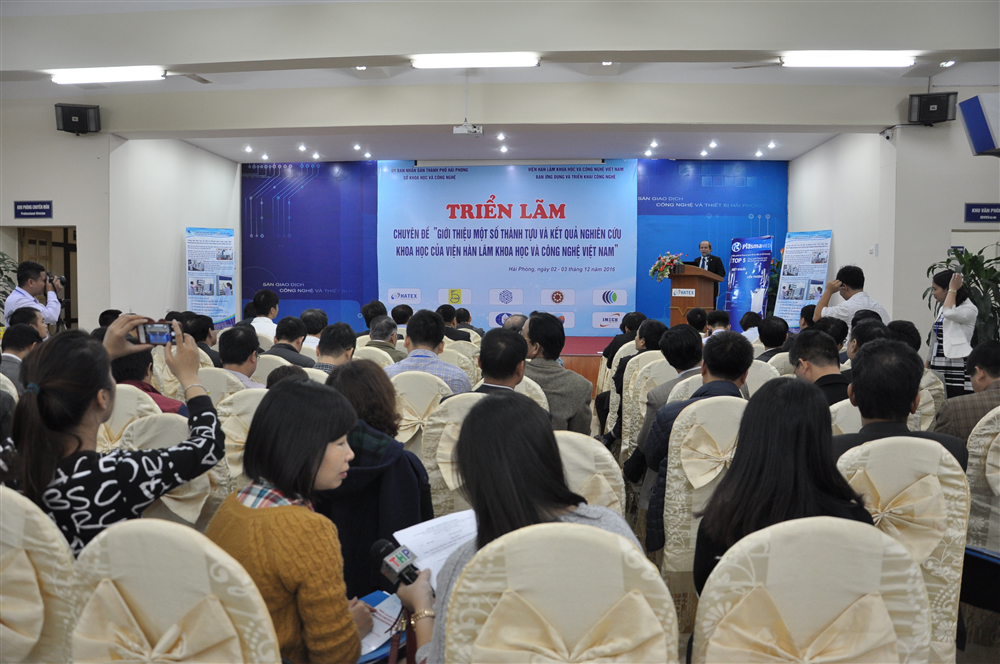 Triển lãm mini giới thiệu kết quả nghiên cứu khoa học của Viện hàn lâm KH&CN Việt Nam