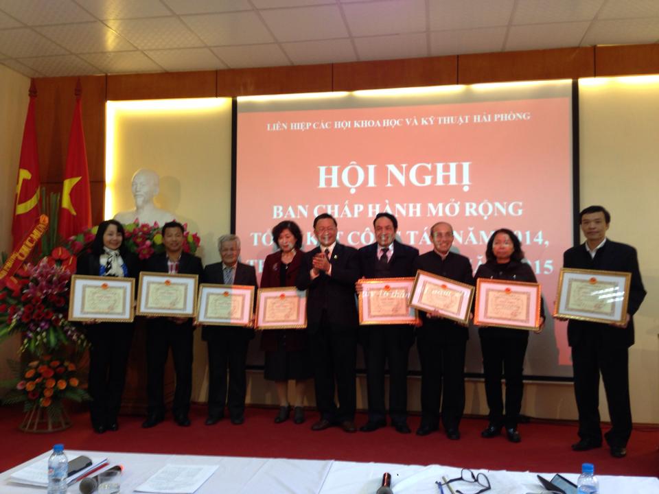 Liên hiệp các hội Khoa học và Kỹ thuật Hải Phòng tổng kết công tác năm 2014