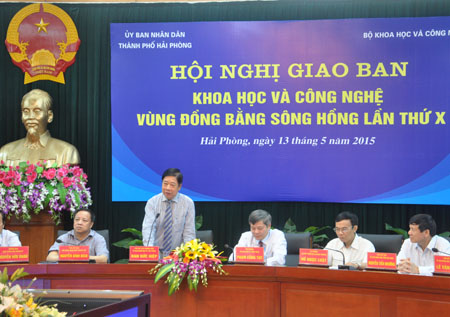 Hội nghị giao ban KH&CN Vùng đồng bằng sông Hồng lần thứ X