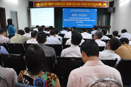 Giới thiệu, tìm kiếm nhu cầu ứng dụng công nghệ trong xây dựng nông thôn mới