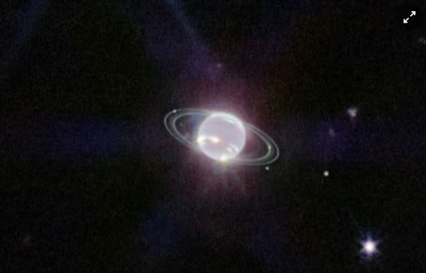 Góc nhìn mới về Sao Hải Vương qua kính thiên văn vũ trụ Webb