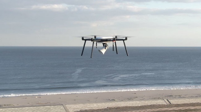Nhật Bản thử nghiệm hệ thống cảnh báo sóng thần bằng UAV