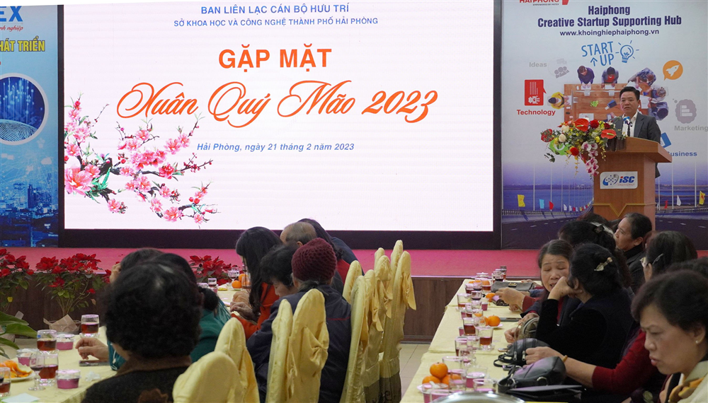 Gặp mặt cán bộ hưu trí Xuân Qúy Mão 2023