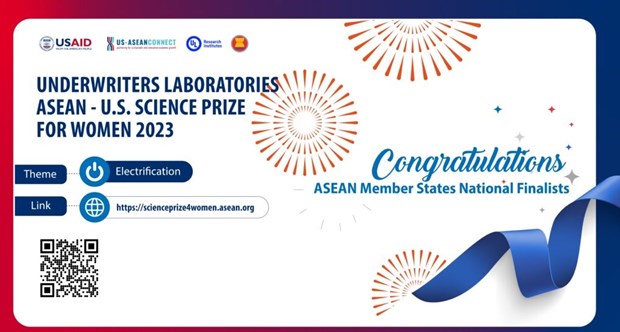 Tiến sỹ Nguyễn Thị Yến Liên lọt vào Chung kết Giải thưởng ASEAN-Mỹ