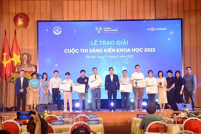 Hội nghị Các nhà khoa học trẻ và lễ trao giải cuộc thi "Sáng kiến khoa học" năm 2023