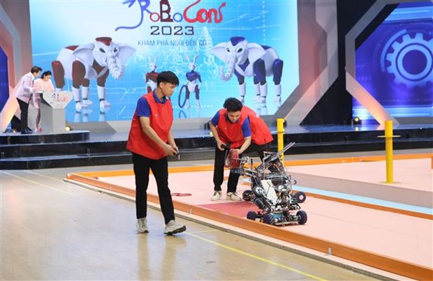 Việt Nam xếp thứ 3 Cuộc thi Sáng tạo Robot ABU Robocon 2023