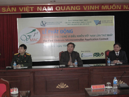 Lễ phát động cuộc thi Ứng dụng Vi điều khiển Việt Nam lần thứ nhất 