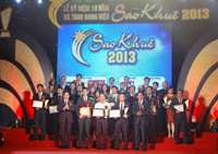 Sao Khuê 2013: Tôn vinh sản phẩm phần mềm, dịch vụ CNTT tiêu biểu 
