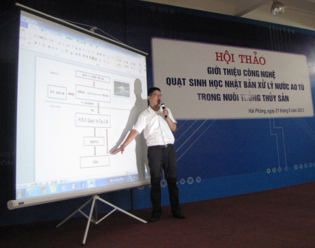 Xử lý nước ao tù bằng công nghệ sinh học