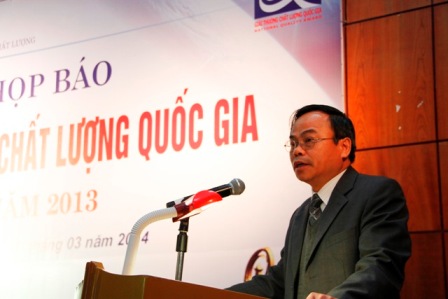 Sẽ có 82 doanh nghiệp được trao Giải thưởng chất lượng quốc gia năm 2013 