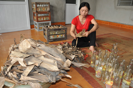 Xây dựng nhãn hiệu cho gạo nếp cái hoa vàng Đại Thắng