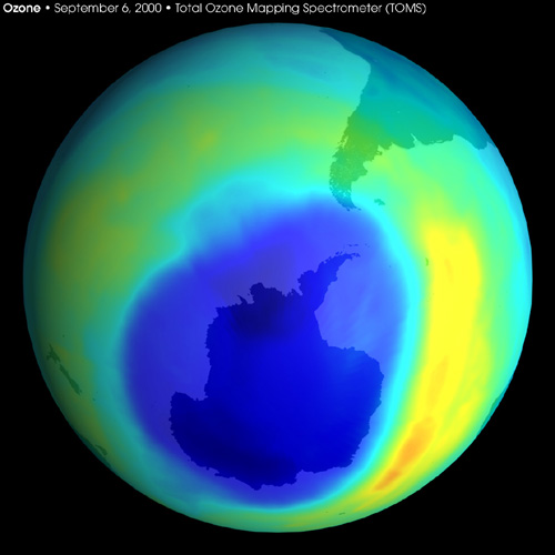 Tìm ra 4 loại khí mới gây thủng tầng ozone