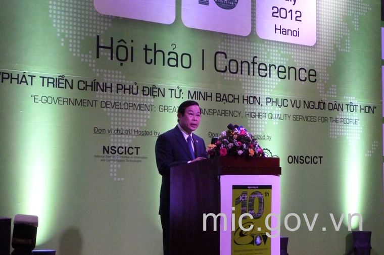 Hội thảo quốc gia về chính phủ điện tử lần thứ 10