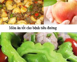 Món ăn tốt cho người bệnh tiểu đường